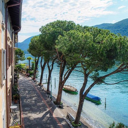 Il Balcone Sul Lago By Quokka 360 - Historic Lakeside Flat In Morcote Exterior foto